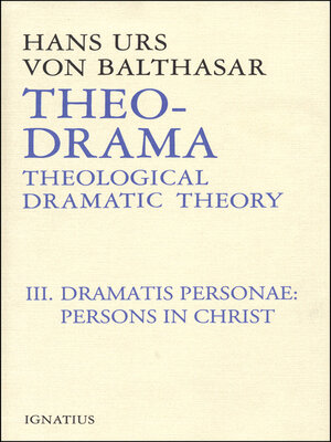 cover image of Theo-Drama: Persons in Christ